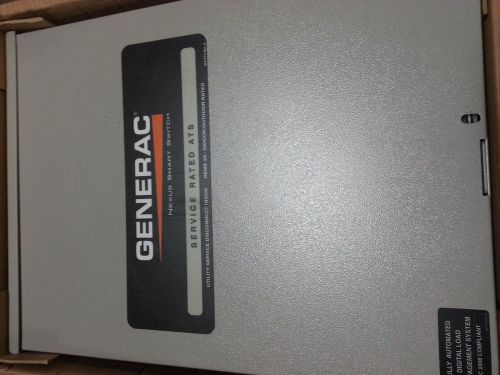 Generac RTSD100A3 100Amp Automatic Transfer Switch