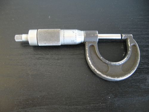 Brown &amp; sharpe mfg co micrometer for sale