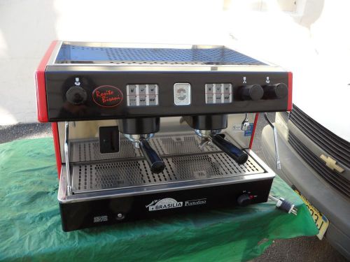 2 group espresso cappuccino machine brasilia portofino for sale