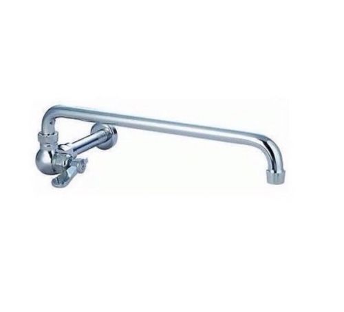 Wall mount manual wok rang faucet with 12&#034; spout for sale