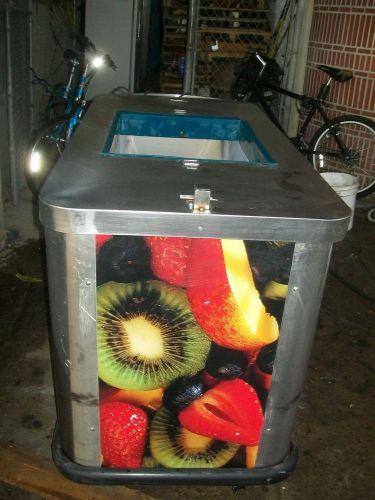 Vending cart/merch,115v, cold tech, fruit cold items       900 items on e bay for sale