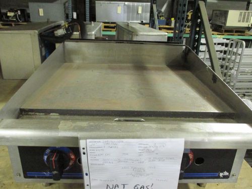 Star griddle/natural gas/thermostat controlled for sale