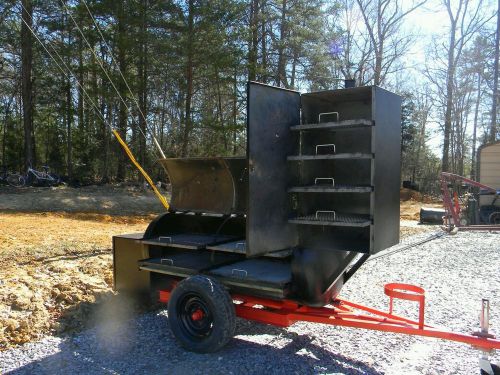 Bbq smoker pit cookers trailer grill bbq cooker pig cooker