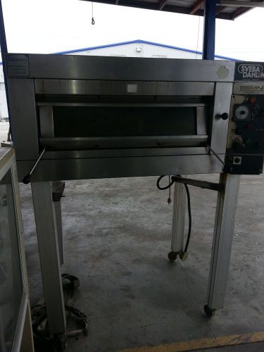 Gemini sveba dahlen dc-12 commercial electric single deck steam bakery oven for sale