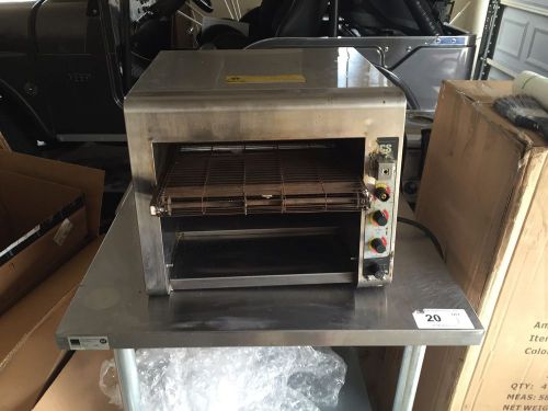 Holman Quartz Convection System QCS-3-95ARB Countertop Conveyor Toaster Oven