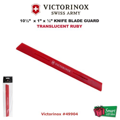 Victorinox SwissArmy 10 1/2 &#034; Blade Guard, Trans Ruby, For Slicer Knife #49904