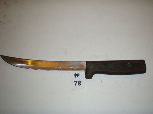 WEREVER USED BY RENTAL SERVICSE Butcher knife # 78