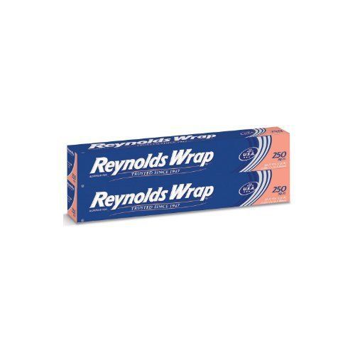 Reynolds Wrap Aluminum Foil 2 Pack - Includes: (2) 250 Square Feet Rolls