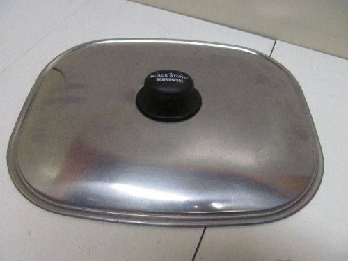 Black Stone Commercial Stainless Steel SS Electric Skillet Replacement LID