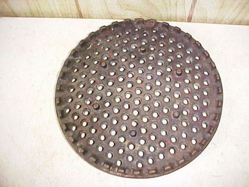 Vintage Strainer Plate--for the-6 -or-8-Qt-Enterprise Sausage--Fruit--Wine Press