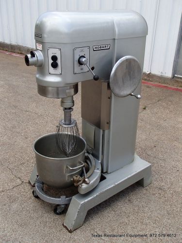 Hobart bakery pizza dough mixer 60 quart mixer with attachment, 1 phase for sale
