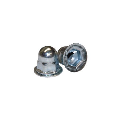 CHG 10-24 Zinc Plated Steel Hex Nut/Lockwasher | (50 Pack)