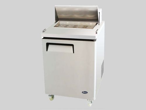 New atosa msf8301 one door salad sandwich table refrigerator nsf. for sale