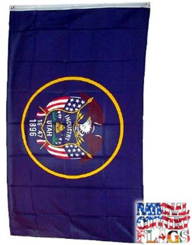 New large 3x5 utah state flag us usa american flags for sale