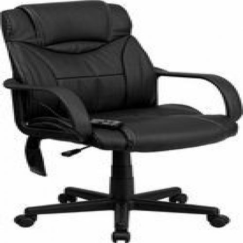 Flash furniture bt-2690p-gg high back massaging black leather executive office c for sale