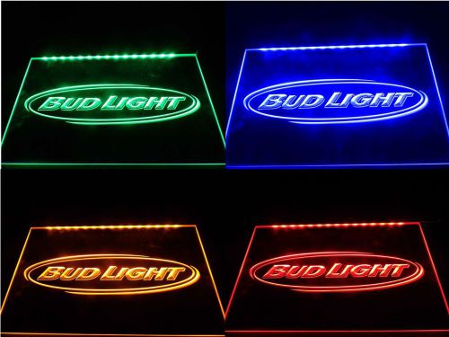 Bud Light LED Logo for Beer Bar Pub Pool Billiards Club Neon Light Sign