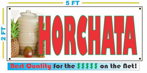 Full Color HORCHATA Banner Sign NEW XXL Size Best Quality for the $$$$