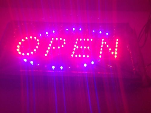 LED OPEN Sign 20x10