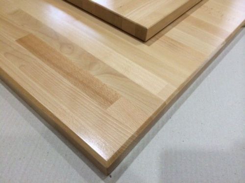 restaurant solid wood table top 30&#034; x 24&#034;  1 1/2&#034;