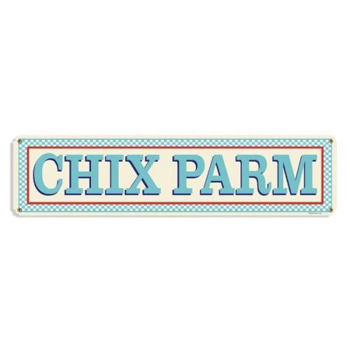 Chix Parm Rectangular Tin Sign
