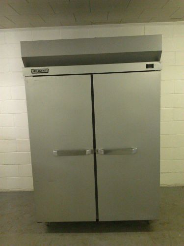 Hobart Q2 2 Door Reach In Refrigerator Stainless Steel