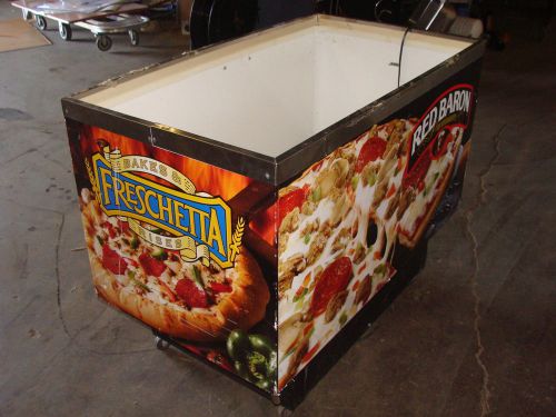 &#034; hussmann &#034; star hd commercial refrigerator freezer reach in chest very nice for sale