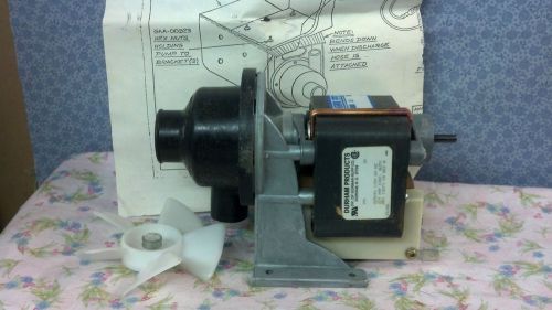 Kold draft, ice machine pump, 110vac, gbr-208, new, w/ cooling fan blade for sale