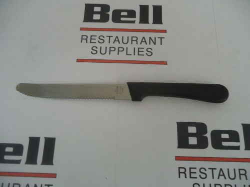 *new* update sk-20p - round tip plastic handle steak knives - one dozen (12) for sale