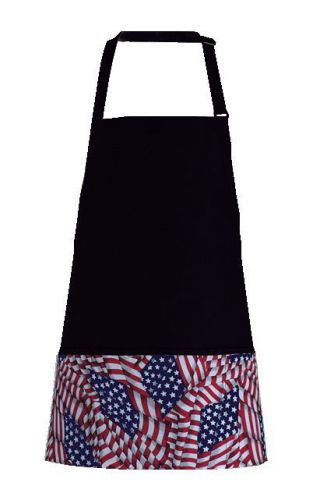 USA Flag Restaurant Bib Apron Baker Butcher USA New