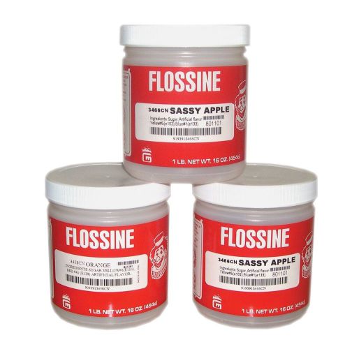 3454cn - flossine for cotton candy - jar, strawberry for sale