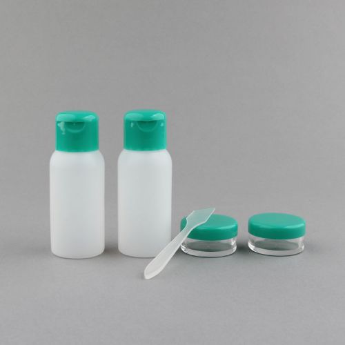 1 Set / 5pcs Travelling Bottle Portable Cosmetics Bottle Cream Jar  Spray Bottle