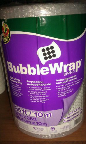 Duck Brand Bubble Wrap 3/16 ~Self Cling Cushioning~MADE IN THE USA~ FAST SHIP