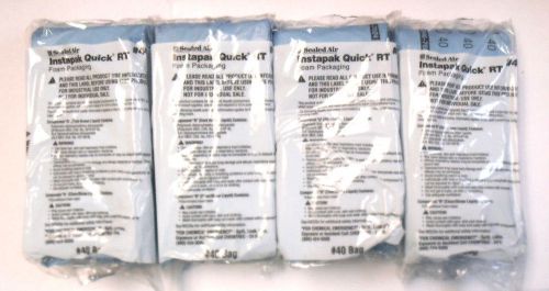 Sealed Air Instapak Quick RT #40 Foam Packaging 18&#034; x 24&#034; Qty Of 4 Bags Medium