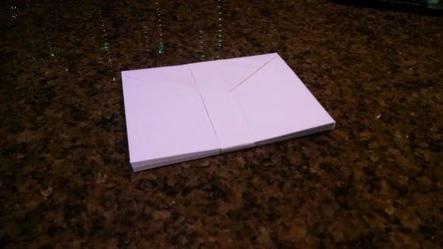 Plain White Envelopes Regular #A-2 (4-3/8&#034; x 5-3/4&#034;), Bundles of 10