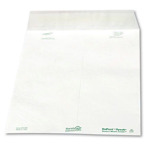 Quality Park Tyvek Mailing Envelopes 24 pack 10&#034; x 13 &#034; White  R151i