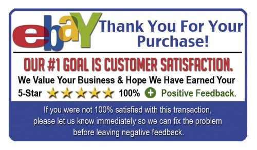 NEW Thank You For Your Purchase/FB Sticker Label 3.5x2. 250pcs watch VIDEO