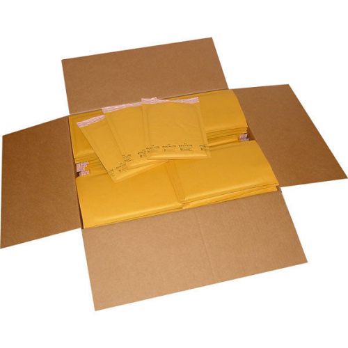 125 DVD CD Kraft Bubble Mailers 6.5 x 10 Wide Shipping Envelopes USA #0