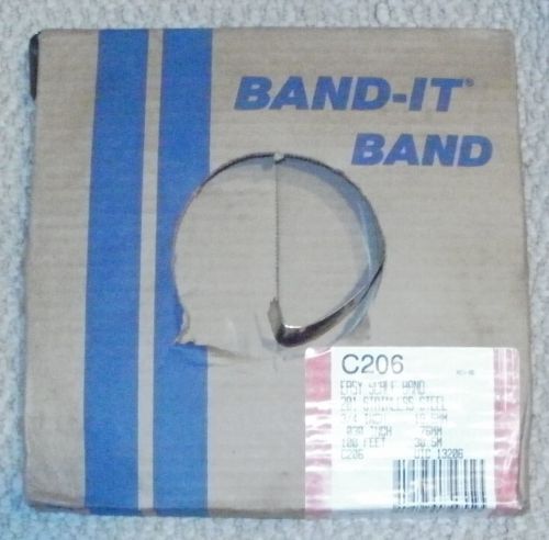 BANDIT C206 ~ STAINLESS STEEL BANDING 3/4&#034; x 100&#039; ROLL ~   USA ~ NEW IN BOX