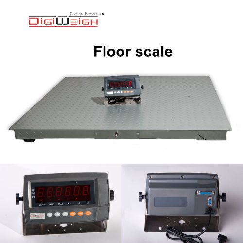 New 5500lb 4&#039;x4&#039; floor/pallet scale for sale
