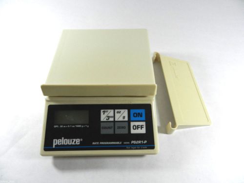 Pelouze ps2r1-p digital scale  2 lb capacity with 0.1oz/ 1 kg with 1 gr accuracy for sale