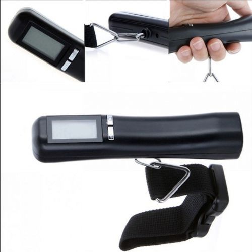 40kg x 10g portable electronic travel luggage hanging scale lcd backlight for sale