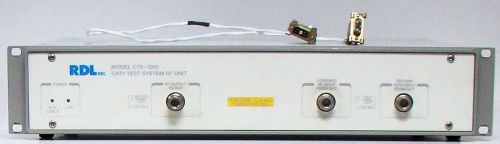 RDL CTS-1000 CATV Test System RF Unit