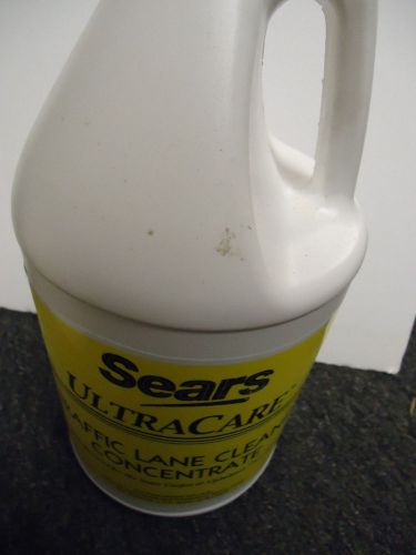 1 Gallon Sears Ultracare Traffic Lane Cleaner Concentrate