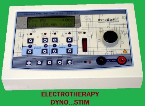 LCD DISPLAY ELECTROTHERAPY IN HEALTH CARE PAIN COMFORT DYNO STIM CE1
