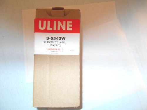 U-LINE LABELS S-5543W