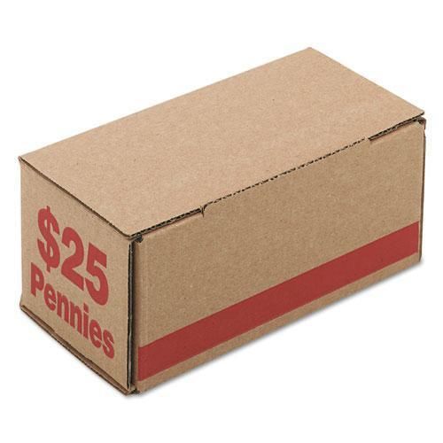 New pm company 61001 corrugated cardboard coin storage w/denomination printed on for sale
