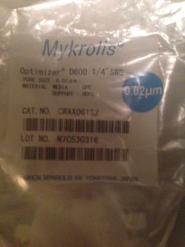 Mykrolis Optimizer D600 1/4&#034; 0.02um Filter Cartridge