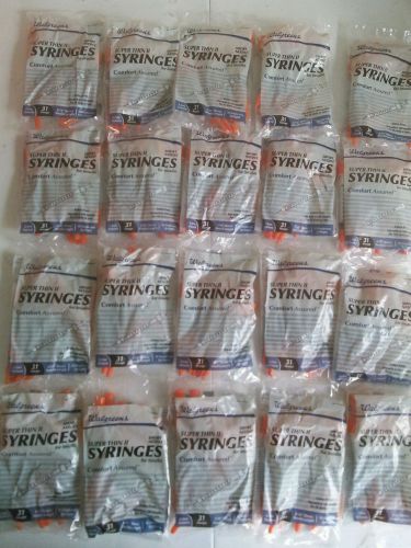 Syringes lot of 10 bags