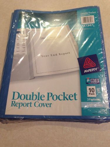 Avery Double Pocket Report Covers