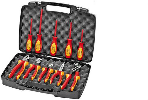 Knipex 989830us 10 -piece insulated industrial tool set for sale